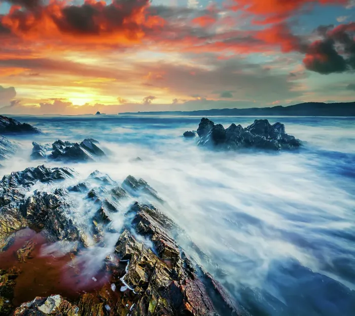 Framed Print : Edge of the World sunrise Framed Print : Edge of the World sunrise