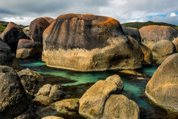 Framed Print : Elephant Rocks at William Bay National Park Framed Print : Elephant Rocks at William Bay National Park
