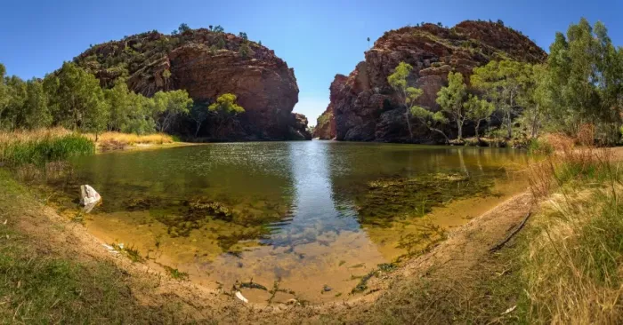 Framed Print : Ellery Creek Big Hole at West Macdonnell Ranges