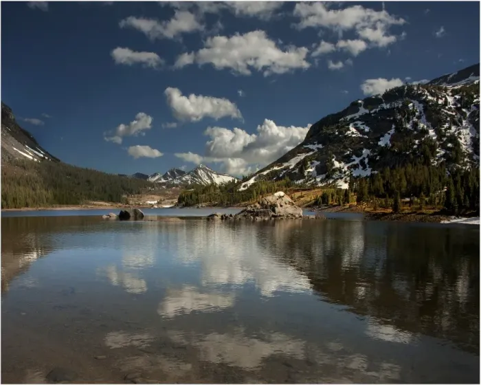 Framed Print : Ellery Lake, Yosemite national park, California Framed Print : Ellery Lake, Yosemite national park, California