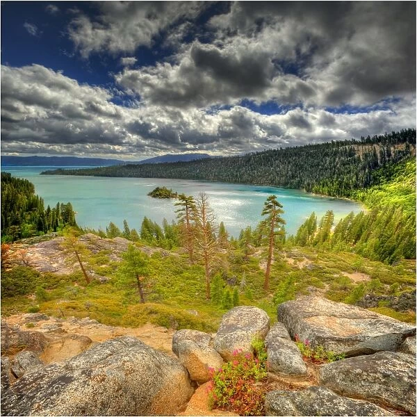 Emerald bay, Lake Tahoe, California