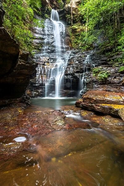 Empress Falls in Valley of the Waters, Blue Mountains, New South Wales