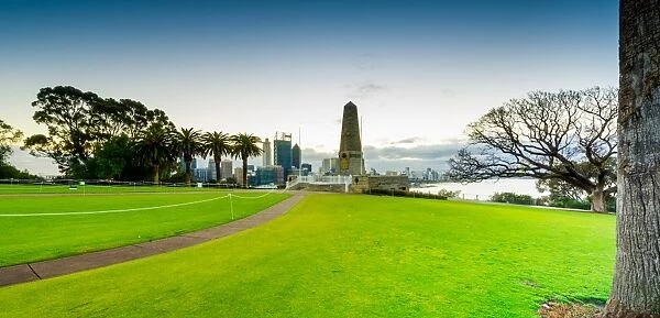 Eternal flame and State memorial, Perth, Western Australia, Australia