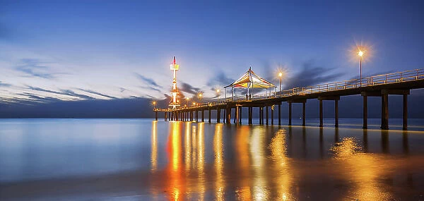 Evening at Brighton Jetty, Adelaide, South Australia