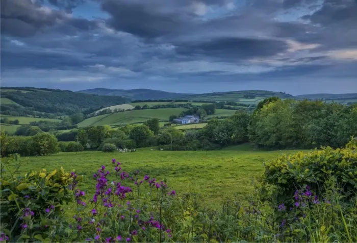 Framed Print : Exmoor Dawn Framed Print : Exmoor Dawn