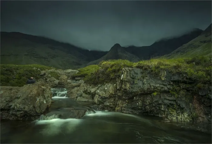 Framed Print : Fairy pools, Isle of Skye, Scotland, the United Kingdom Framed Print : Fairy pools, Isle of Skye, Scotland, the United Kingdom