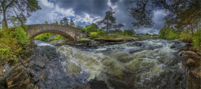 Framed Print : Falls of dochart Framed Print : Falls of dochart