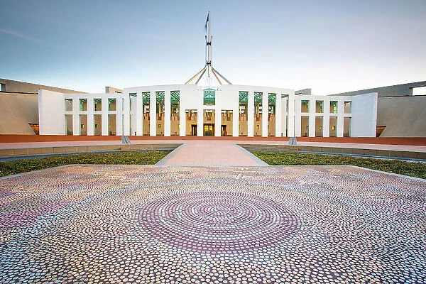 Federal Parliament House of Australia. Canberra. Capital of Australia. Australian Capital Territory. Australia