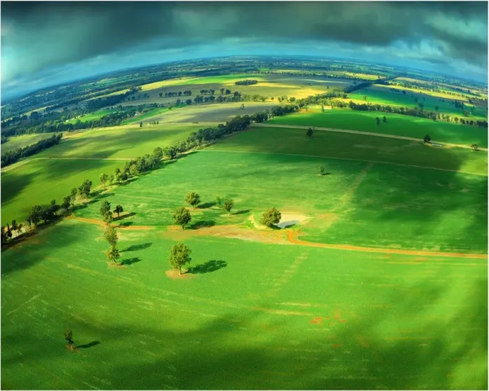 Framed Print : Fields of Green Framed Print : Fields of Green