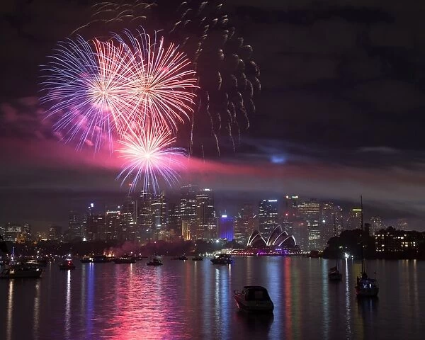 Fireworks over Sydney