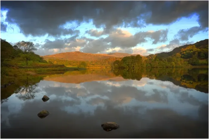 Framed Print : First Light Rydal water, Lakes District, Cumbria, England Framed Print : First Light Rydal water, Lakes District, Cumbria, England