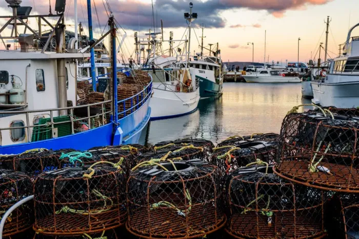 Framed Print : Fishing Boats at Hobart Harbour Framed Print : Fishing Boats at Hobart Harbour