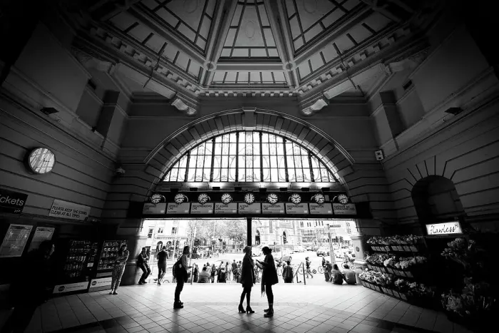 Framed Print : Flinders Station