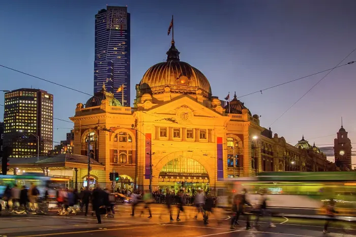 Framed Print : Flinders Street Station