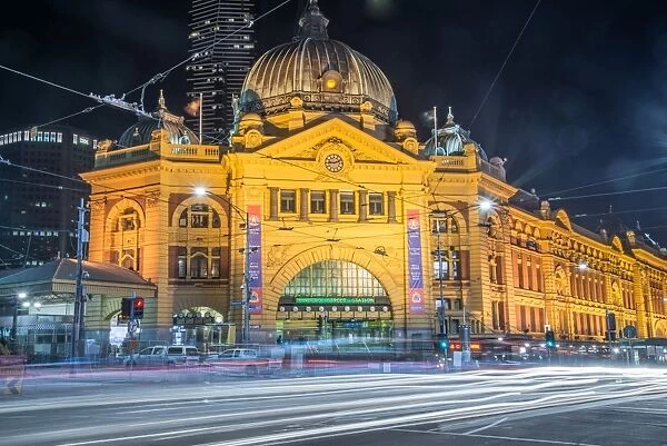 Flinders street station the iconic of Melbourne