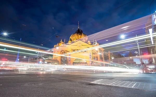 Flinders train station, Melbourne, Australia
