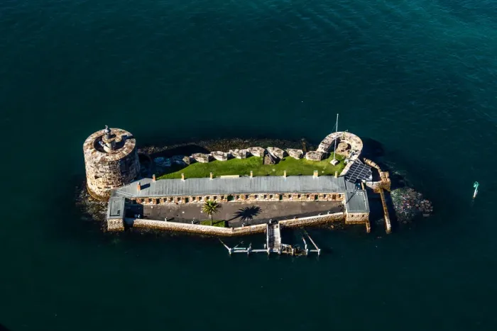 Framed Print : Fort Denison
