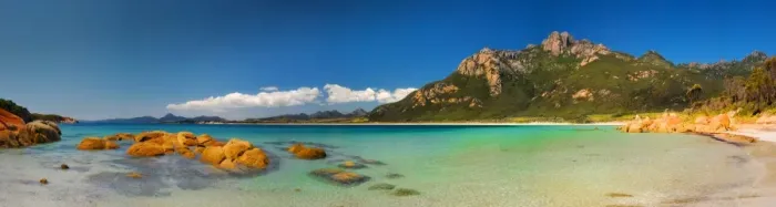 Framed Print : Fotheringate beach at Trousers Point, Lacota, Flinders Island, Bass Strait, Tasmania