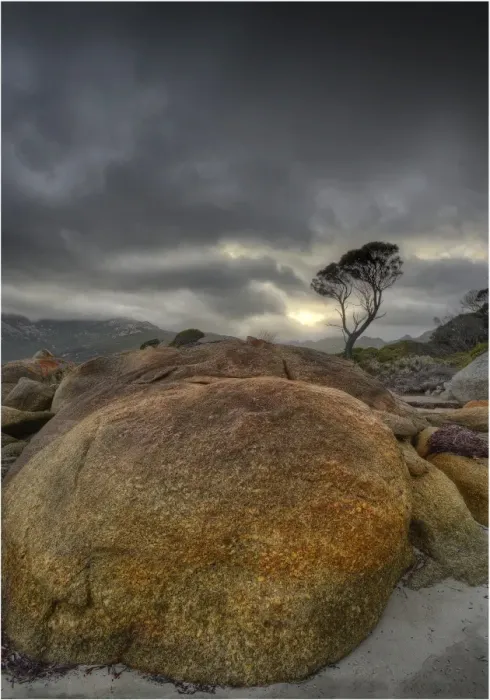 Framed Print : Fotheringate beach at Trousers Point, Lacota, Flinders Island, Bass Strait, Tasmania