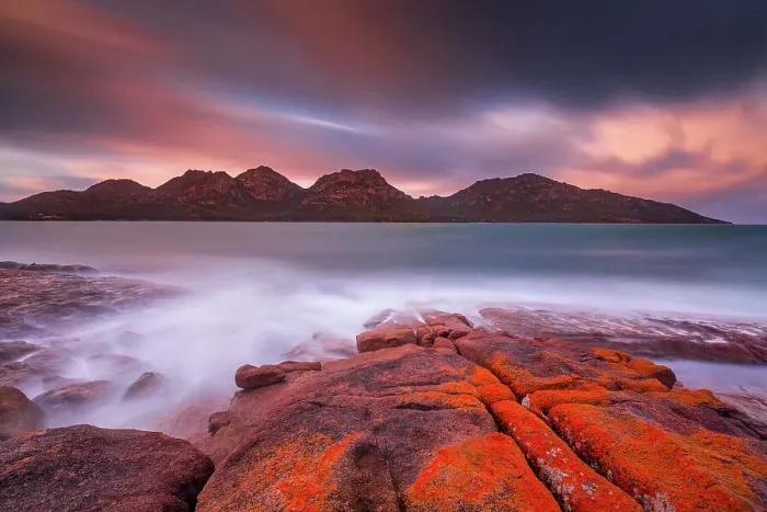 Framed Print : Freycinet sunrise