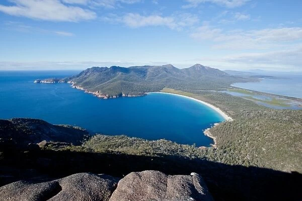 Freycinet. Wine Glass Bay. Tasmania. Australia