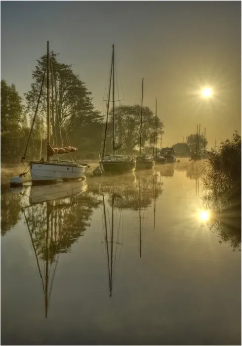 Framed Print : Frome River, Wareham, Dorset, England Framed Print : Frome River, Wareham, Dorset, England