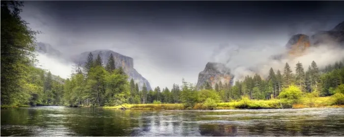 Framed Print : Gates of Heaven, Merced River, Yosemite national park, California Framed Print : Gates of Heaven, Merced River, Yosemite national park, California