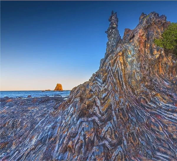 Glasshouse rocks, Narooma, southern coastline of New South Wales, Australia