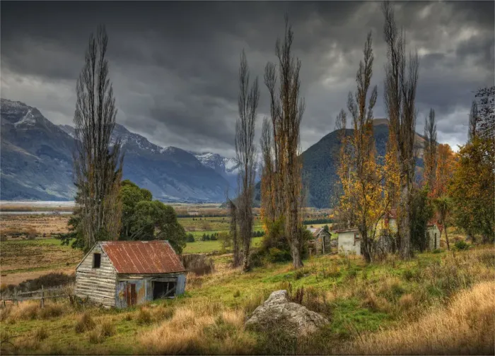 Framed Print : Glenorchy, South Island New Zealand