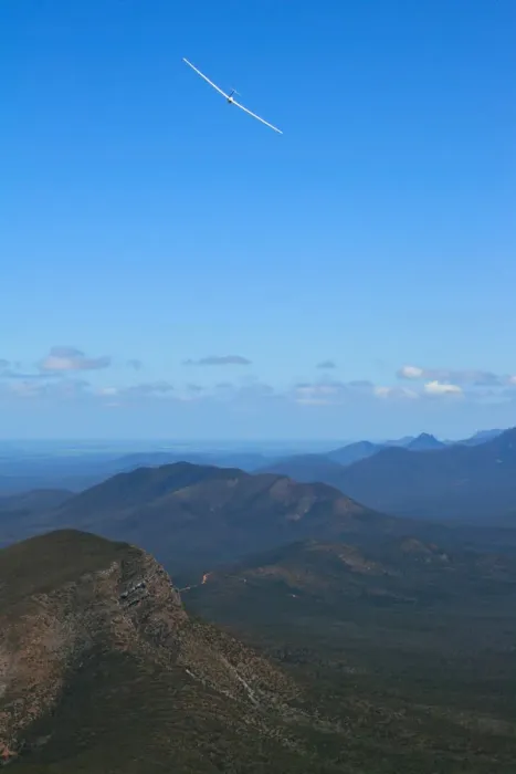 Framed Print : Glider at Bluff Knoll Framed Print : Glider at Bluff Knoll