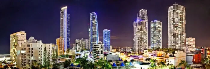 Framed Print : Gold Coast pre-dawn