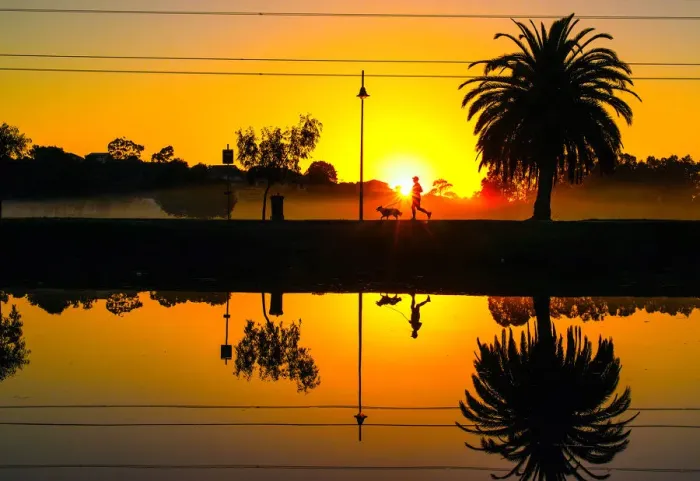 Framed Print : The gold mirror (Sunrise)(1 of 1)