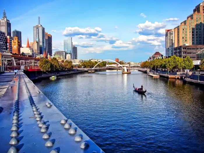 Framed Print : Gondola on Yarra, Melbourne Framed Print : Gondola on Yarra, Melbourne