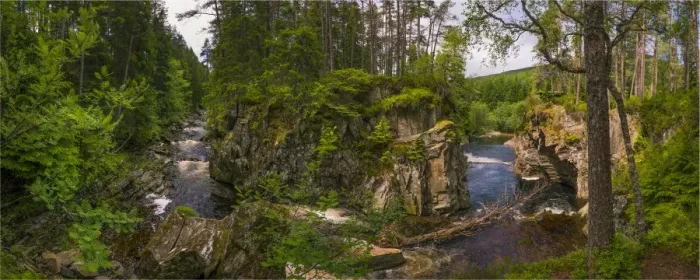 Framed Print : Gorge on the River Pattack, Scotland, the United Kingdom