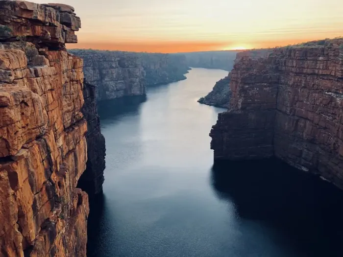 Framed Print : Gorge Sunset in the Kimberleys Framed Print : Gorge Sunset in the Kimberleys