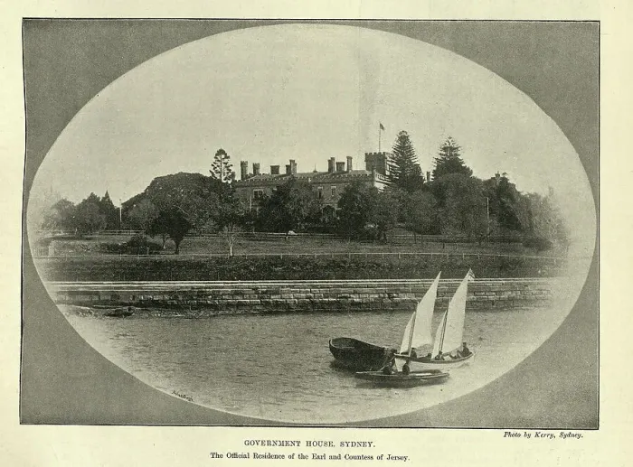 Framed Print : Government House, Sydney, Australia, vice-regal residence of the governor of New South Wales, Vintage photograph 1890s Framed Print : Government House, Sydney, Australia, vice-regal residence of the governor of New South Wales, Vintage photograph 1890s