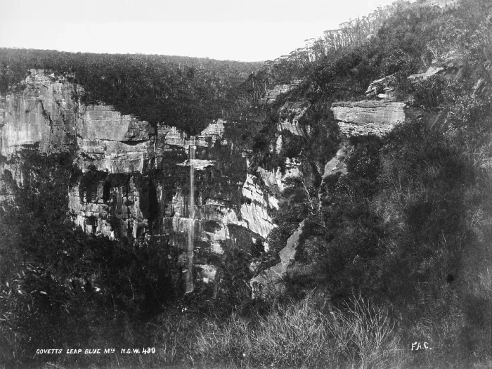 Framed Print : Govetts Leap