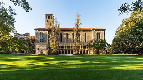 Grand Mediterranean-style Winthrop Hall, University of Western Australia (UWA)