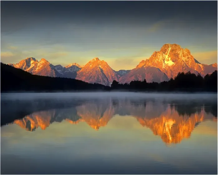 Framed Print : Grand Teton National Park, Wyoming, United States