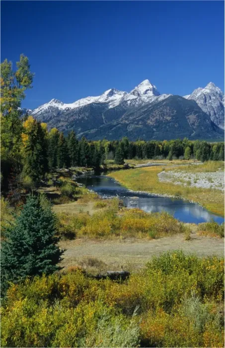 Framed Print : Grand Teton National Park, Wyoming, United States