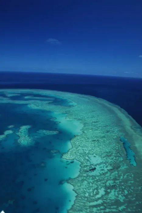 Framed Print : Great Barrier Reef, Australia, Aerial View, Oceania Framed Print : Great Barrier Reef, Australia, Aerial View, Oceania