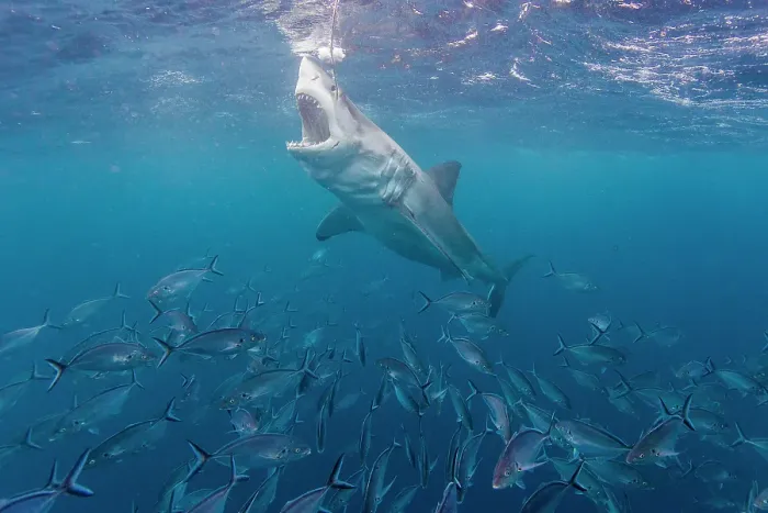 Framed Print : Great white shark Framed Print : Great white shark