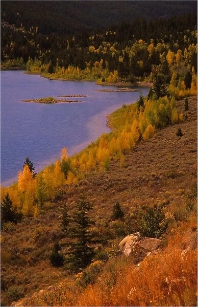 Gros Ventre Lake, Tetons, Wyoming, United States