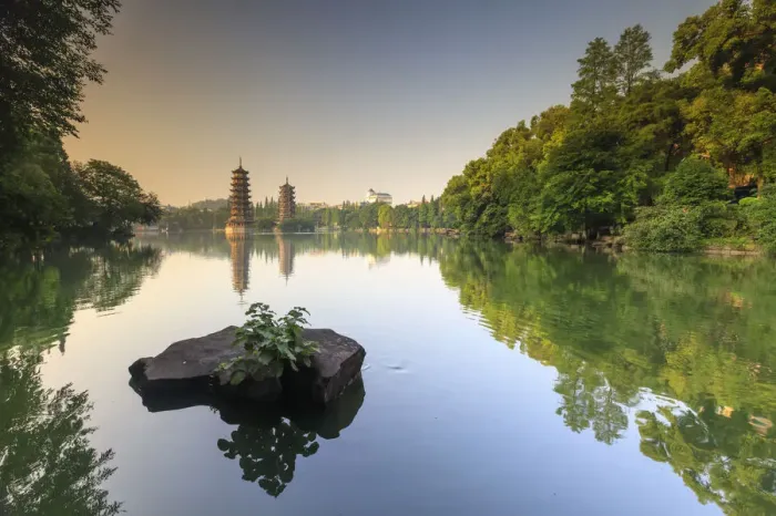 Framed Print : Guilin City, China