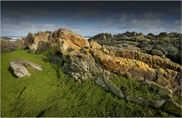 Framed Print : The Gulchway, a rugged and isolated part of the West coastline of King Island, Bass Strait, Tasmania
