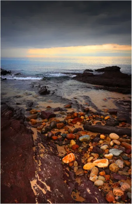 Framed Print : Hallett Cove at dusk, South Australia Framed Print : Hallett Cove at dusk, South Australia