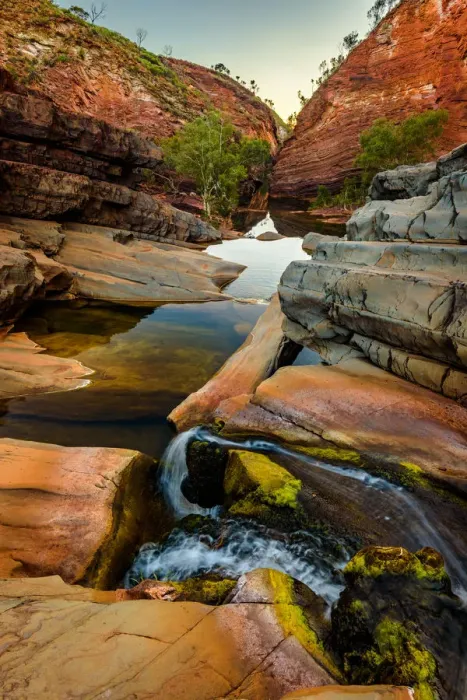 Framed Print : Hamersley Gorge Framed Print : Hamersley Gorge