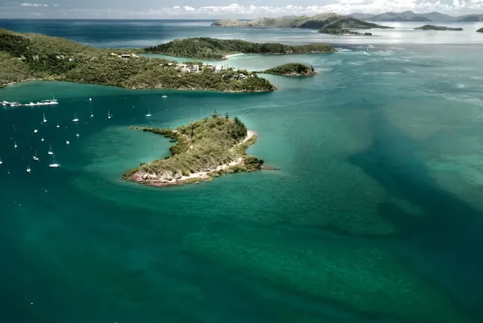 Framed Print : Hamilton Islands, Australia