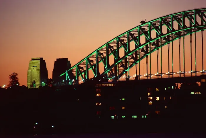 Framed Print : Harbour Bridge in Sydney, Australia Framed Print : Harbour Bridge in Sydney, Australia