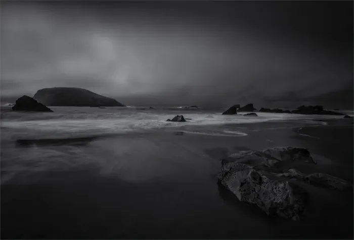 Framed Print : Harris Beach, State park, Oregon, United States